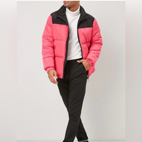 Colorblock Puffer Jacket - Picture 3 of 3